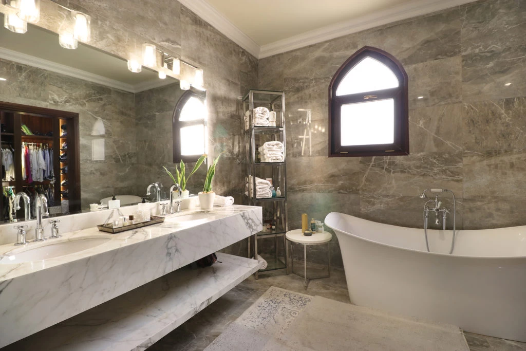 Las casas de las familias de los jugadores.