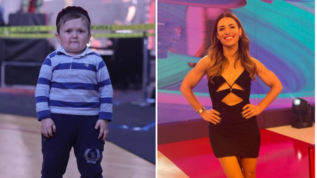 Hasbulla y Mariana Brey. 