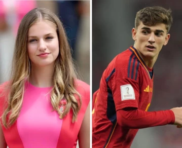 Gavi y la princesa Leonor levantan rumores de un posible romance