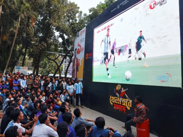 Mundial de Qatar furor por la Selección Argentina en la India