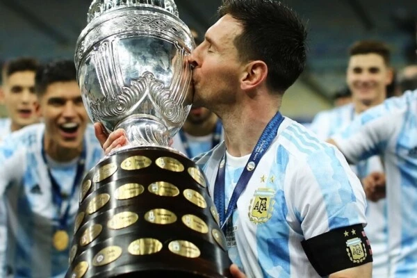 Lionel Messi disputó siete finales con la Selección Argentina