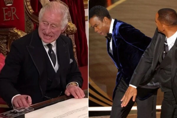 Carlos III y Will Smith, protagonistas de momentos virales en 2022