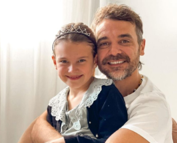 Olivia, la hija de Pedro Alfonso, debutará en la actuación y habló por primera vez en tevé