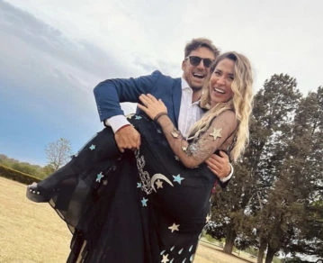 Jimena Barón y Matías Palleiro