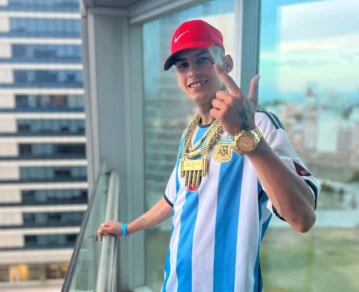 Escribió 80 canciones, engordó ocho kilos, ve televisión: ¿cómo son los días de L-Gante en la cárcel?