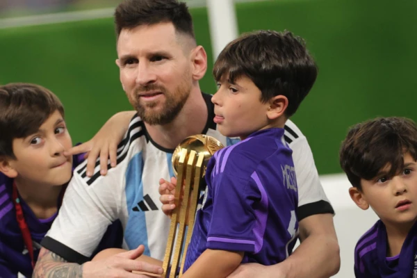 Las primera palabras de Lionel Messi