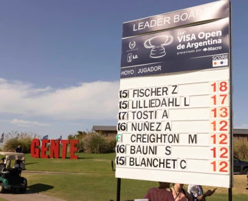 GENTE presente en el 116º VISA Open de Golf