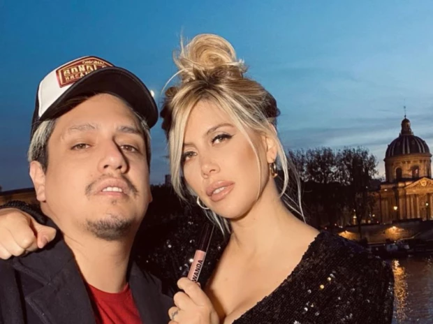 Wanda Nara y Kennys Palacios