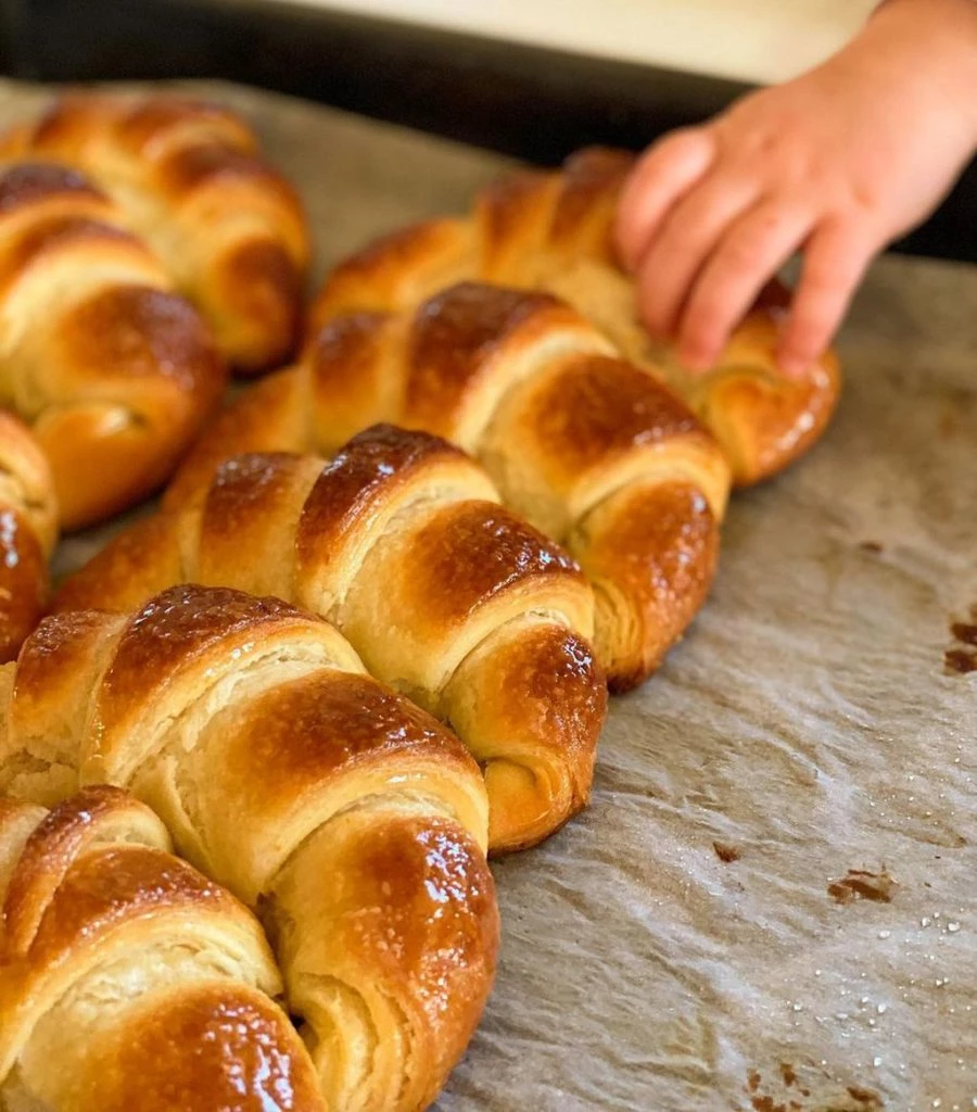 Las medialunas caseras de Camila Homs Foto: Instagram