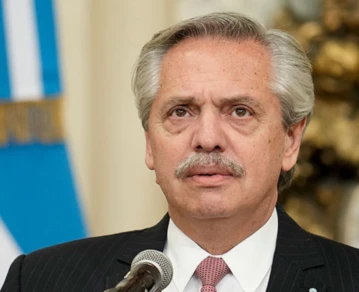 Alberto Fernandez en cadena nacional