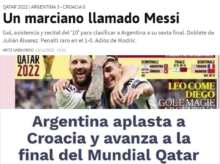 Argentina a la final de Qatar 2022: así lo contó la prensa internacional