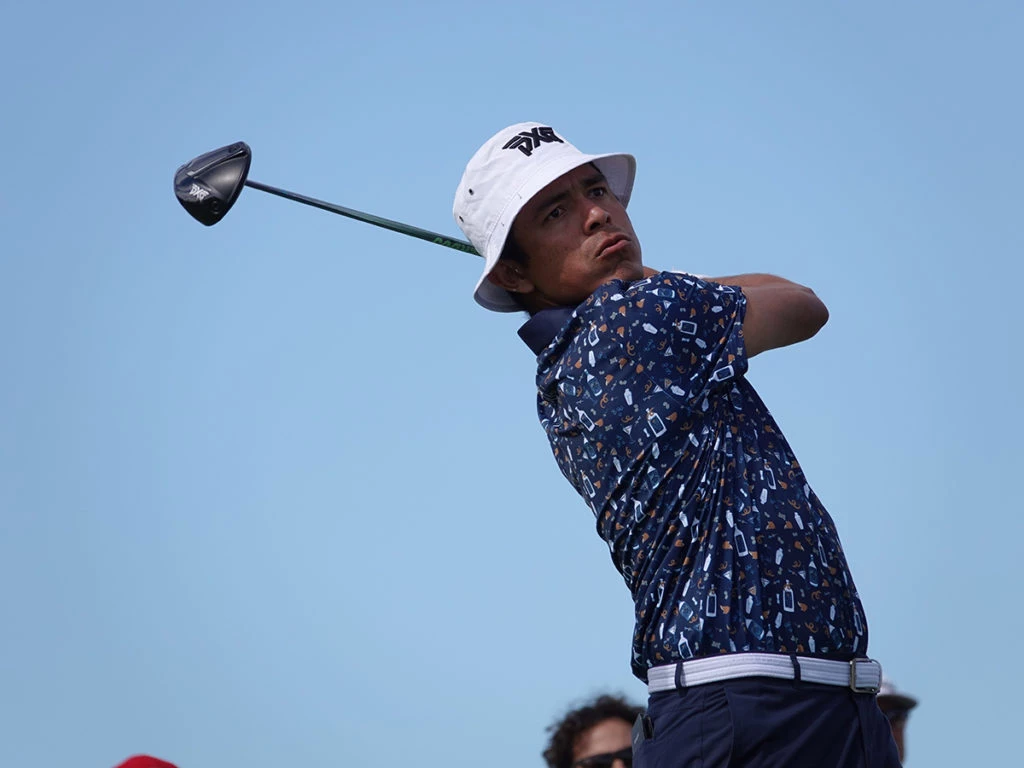 Augusto Núñez en el 116 Visa Open de Argentina. Foto: Media/PGA Tour