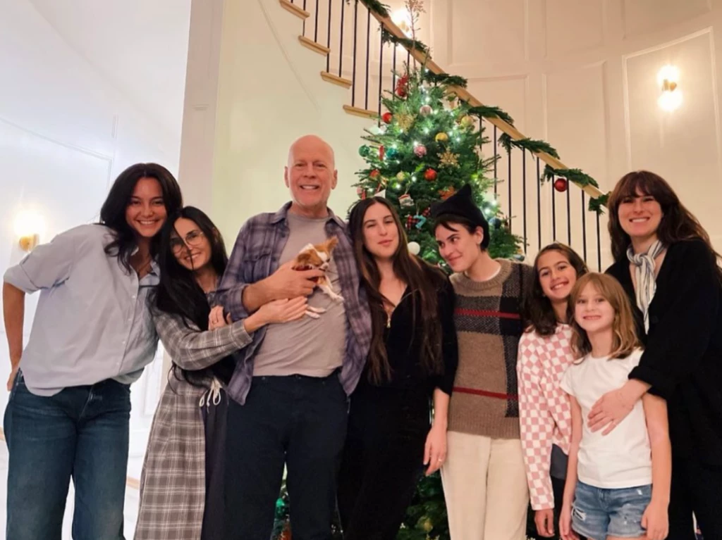 Bruce Willis reapareció en público y se conoció su testamento.