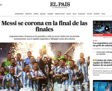 El País de Madrid cubre Qatar 2022
