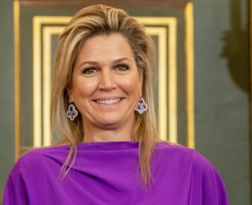 Máxima Zorreguieta en un evento real holandés.