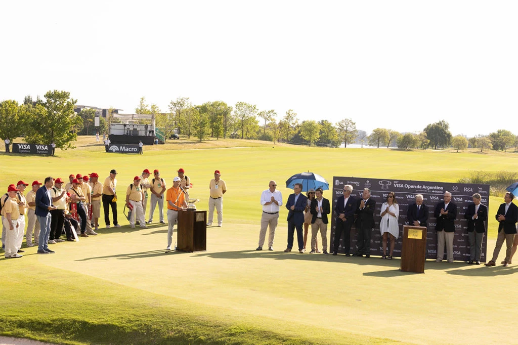 Zack Fischer habla luego de coronarse campeón del 116º VISA Open de Argentina