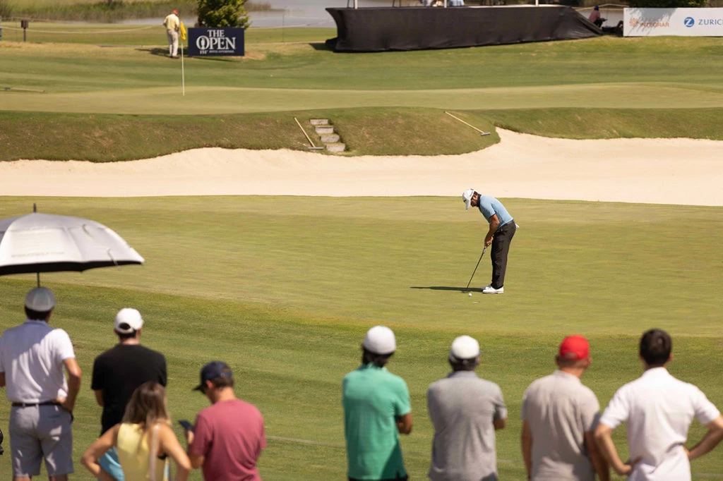 El público atento en el 116º VISA Open de Argentina