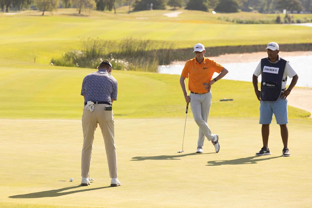 Zack Fischer y Chandler Blankett en el 116º VISA Open de Argentina. Foto: Chris Beliera