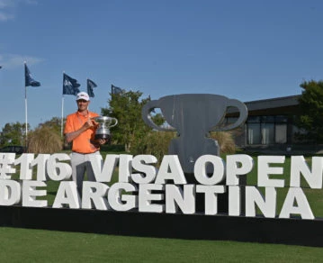 Zach Fisher ganador del 116 VISA Open de Argentina