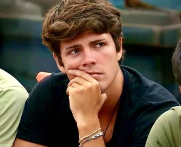 Marcos dentro de la casa de Gran Hermano. Foto redes sociales.