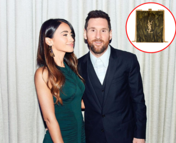 Cuánto cuesta la box bag tendencia de Antonela Roccuzzo