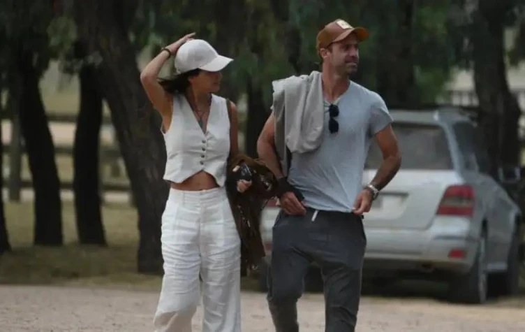 Zaira Nara y Facundo Pieres en Punta del Este. Foto archivo.