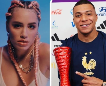 Lali Esposito chicaneo a Kylian Mbappé
