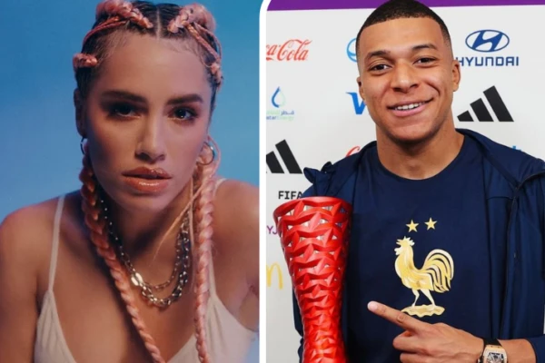 Lali Esposito chicaneo a Kylian Mbappé