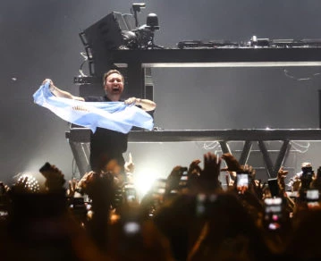 David Guetta se presetó en Argentina luego de 8 años
