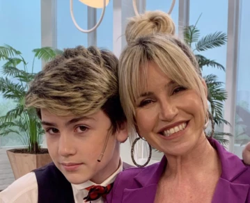 Juan Otero, el hijo de Flor Peña, desafió a Moni Argento en un divertido challenge