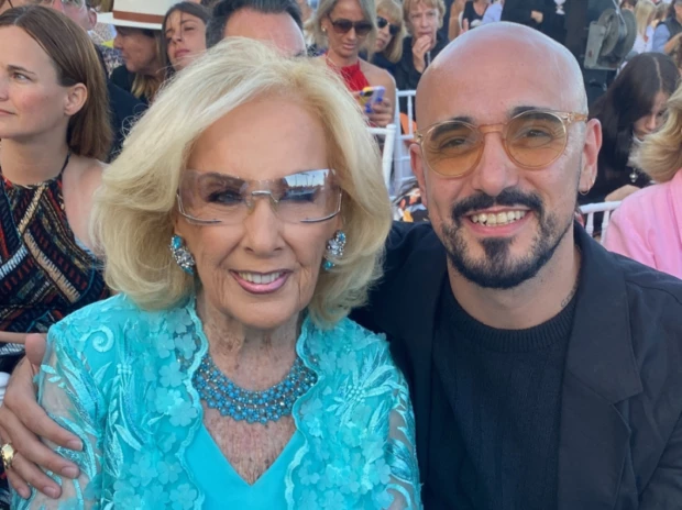 Mirtha Legrand se encontró con Abel Pintos en Mar del Plata
