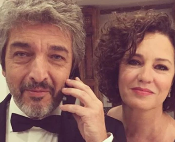 Ricardo Darín y su esposa Florencia Bas