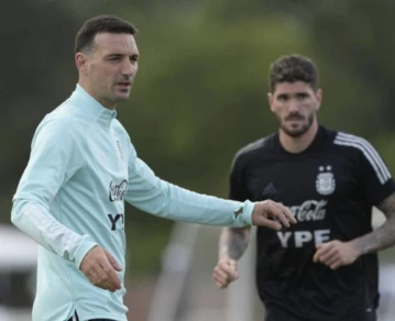 Scaloni se identifica con Rodrigo De Paul