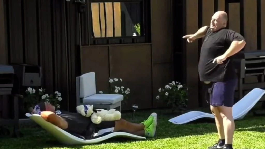 Ariel y Alfa d Gran Hermano. Foto captura de pantalla. 