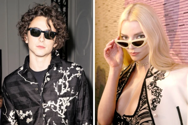Timothee Chalamet y Anya Taylor-Joy en la Semana de la Alta Costura parisina 2023