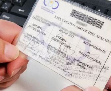 Certificado de la Discapacidad