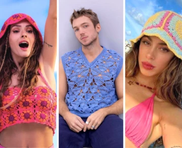 Crochet: la tendencia del verano a la que se sumaron Tini Stoessel, Franco Masini y China Suárez