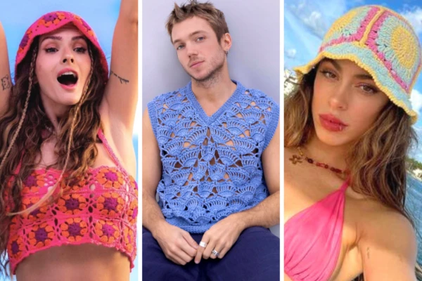 Crochet: la tendencia del verano a la que se sumaron Tini Stoessel, Franco Masini y China Suárez