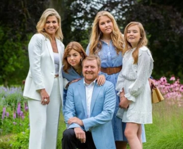 Máxima Zorreguieta visitó un camping mapuche junto a su familia