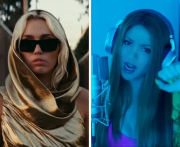 miley cyrus fue comparada con shakira