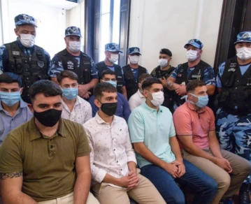 La estrategia de los 8 rugbiers de usar barbijo durante el juicio por el crimen de Fernando Báez Sosa