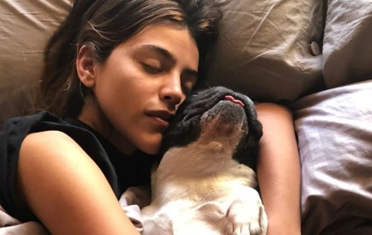 Calu Rivero junto a Liona. Foto redes sociales.