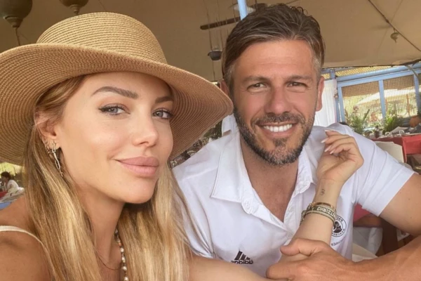 Evangelina Anderson y Martín Demichelis