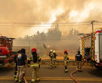 Incendios forestales en Chile: hay 22 muertos y 45 mil hectáreas arrasadas