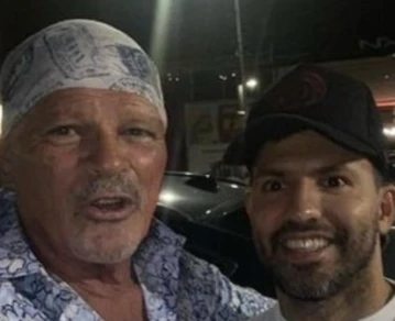 La amistad menos pensada: el encuentro entre Alfa y el Kun Agüero