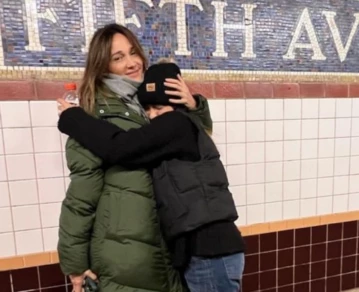 Las cancheras vacaciones de Vero Lozano junto a su hija en New York