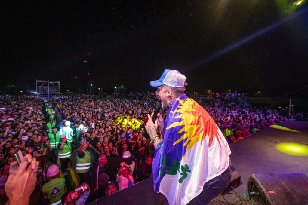 El Polaco en los carnavales de La Matanza
