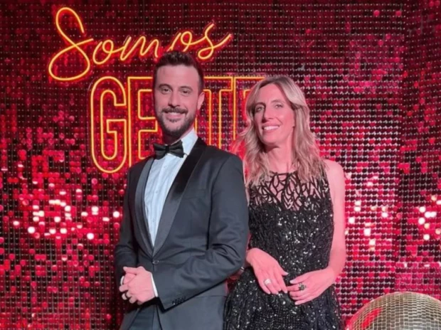 Diego Leuco y Luciana Geuna en los Personajes de GENTE 2022