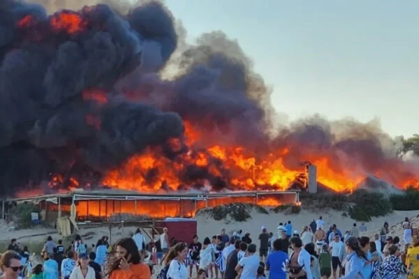 Incendio en La Susana, uno de los paradores más top de José Ignacio