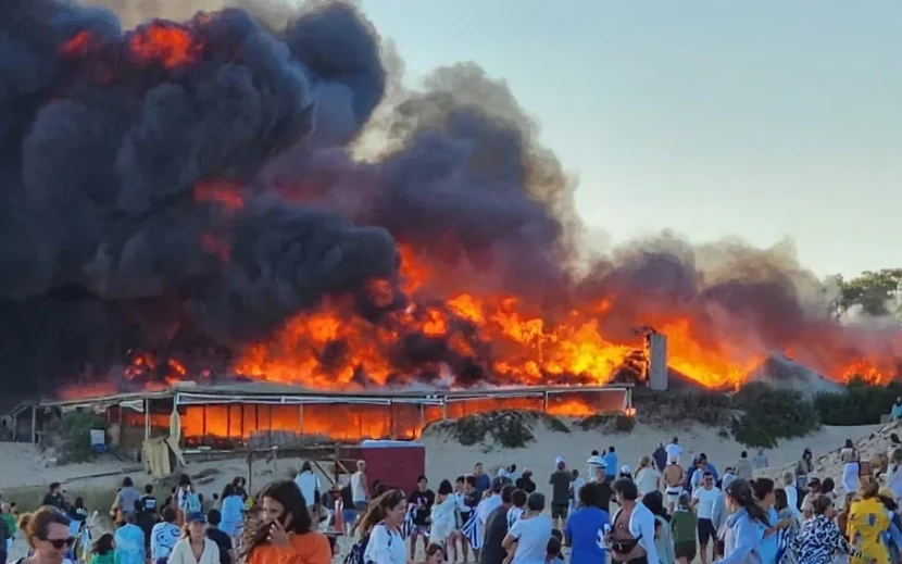 Incendio en La Susana, uno de los paradores más top de José Ignacio